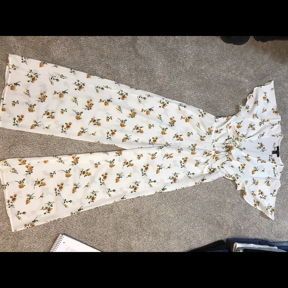 Floral jumpsuit